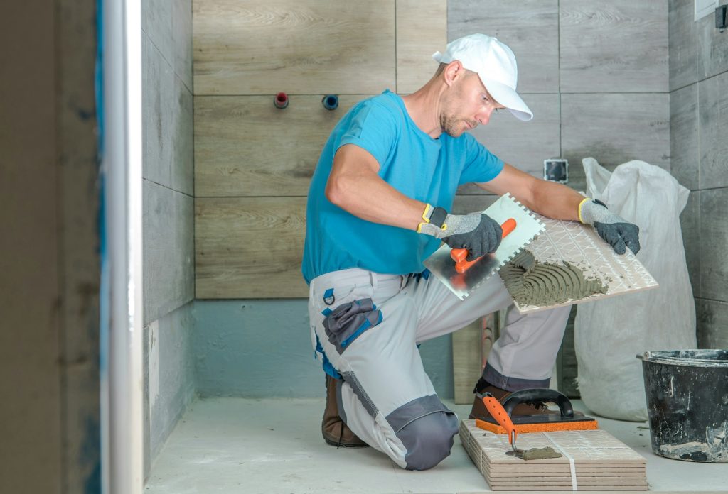 Tile Installer Remodeling the Bathroom